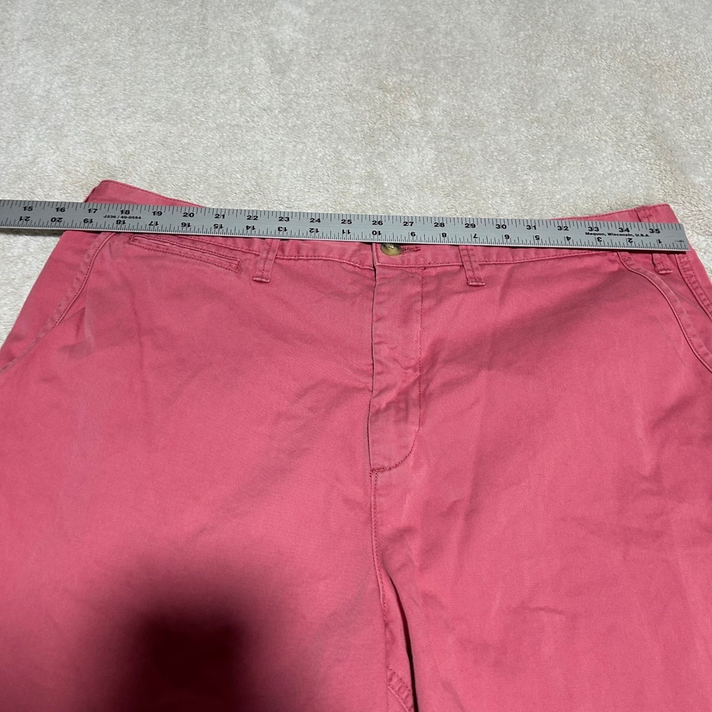 Polo Ralph Lauren Shorts Mens 38 9in Pink Relaxed Fit Chino‎ Cotton Twill 0919 - Picture 5 of 9